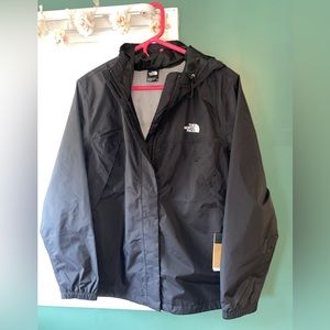 NWT North Face Womens Antora Jacket black XL